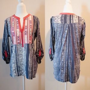 Anthropologie tunic top